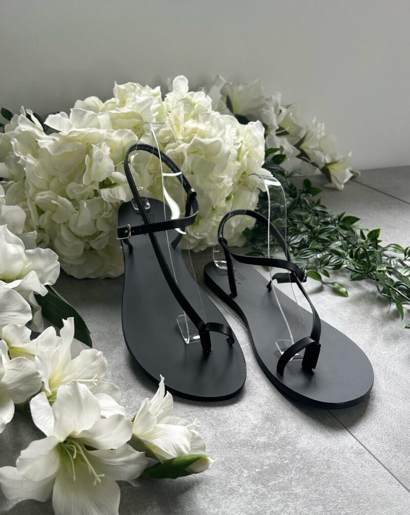 Toe-Loop Sandal (Black) - Image 2